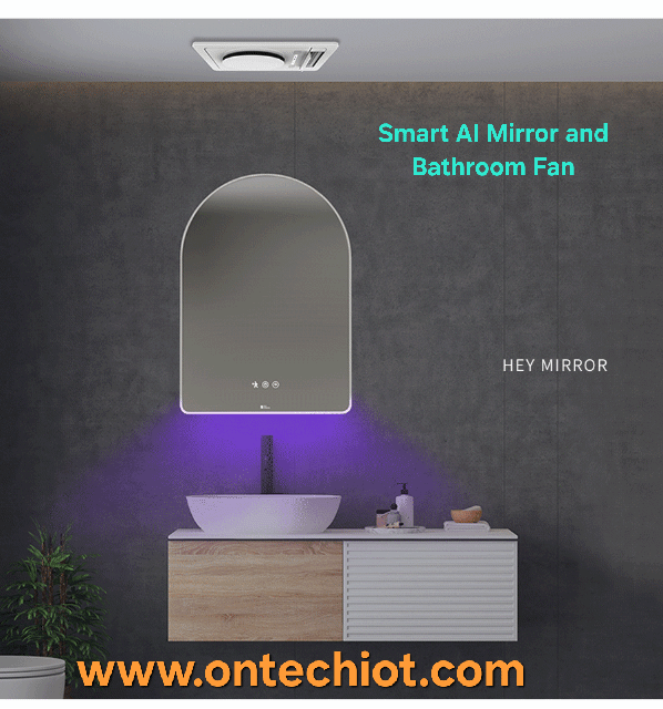 Smart AI Mirror OR Bathroom Fan